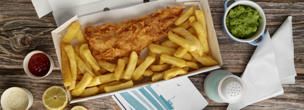 Cod and chips Hero 1 from Zoutorias Traditional Fish and Chip bar
