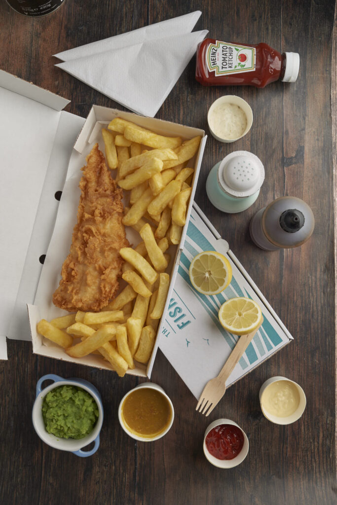 Cod and chips 194 from Zoutorias Traditional Fish and Chip bar