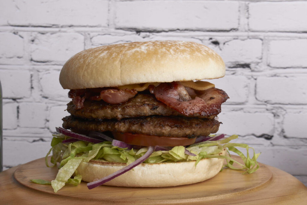Beef Burgers 134 from Zoutorias Traditional Fish and Chip bar